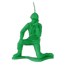 Radio operator army man