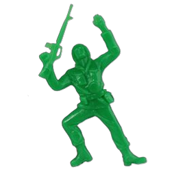 Low crawl army man