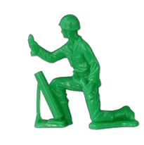 Mortar army man