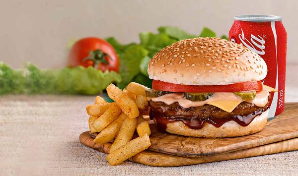 Burger and Fries