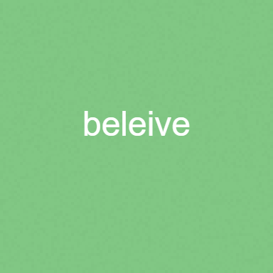 Believe