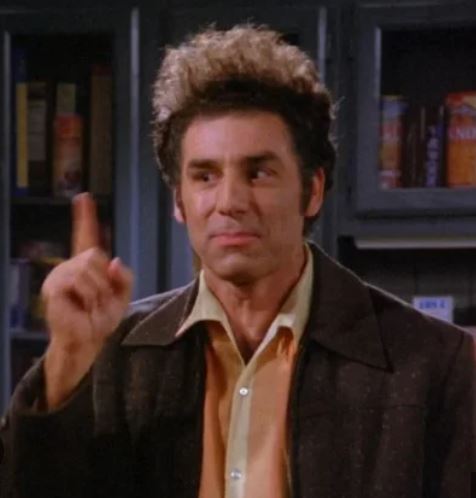 Kramer from Seinfeld