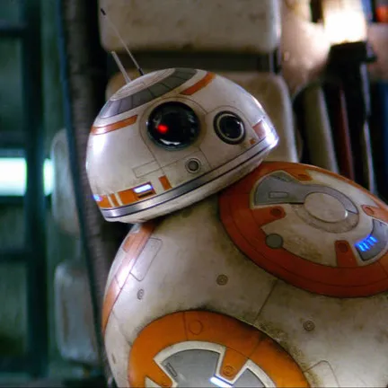 BB-8 – Astromech droid loyal to Poe Dameron and the Resistance.