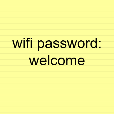 welcome